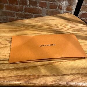 Louis Vuitton Orange Envelope